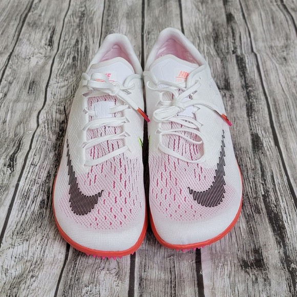 Nike Air Zoom Streak LT 4 Mens Sz 8.5 Rawdacious White/Pink DN1699-100 - Picture 4 of 9